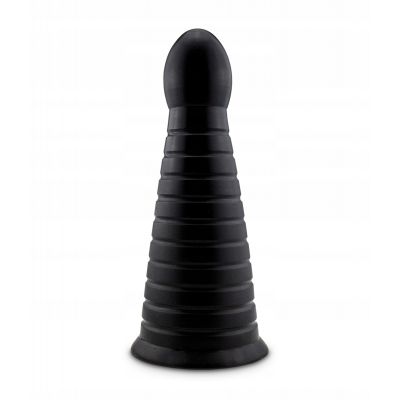 Анальная пирамида Cone Penetration MR.Cock черного цвета