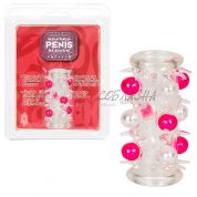 Насадка с бусинами beaded penis