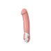 Реалистичный вибромассажер satisfyer vibes master из силикона бежевого цвета, 12 режимов вибрации